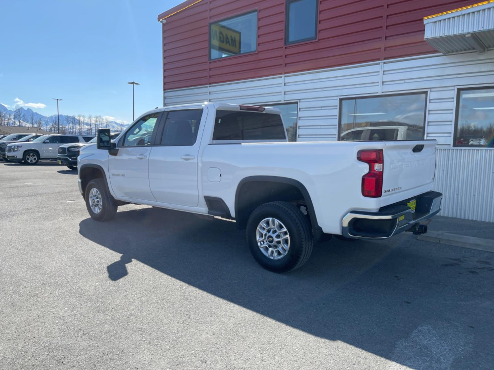 2022 WHITE CHEVROLET SILVERADO 2500H LT (2GC4YNE76N1) with an 6.6L engine, Automatic transmission, located at 1960 Industrial Drive, Wasilla, 99654, (907) 274-2277, 61.573475, -149.400146 - Photo #2